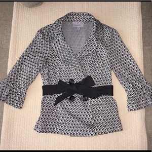 Classiques Entier 3/4 sleeve tie waist sweater